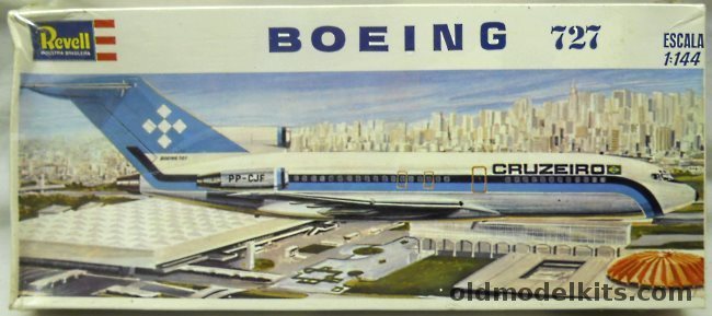 Revell 1/144 Boeing 727 Cruzeiro Brasil - Kikoler Issue, H245 plastic model kit